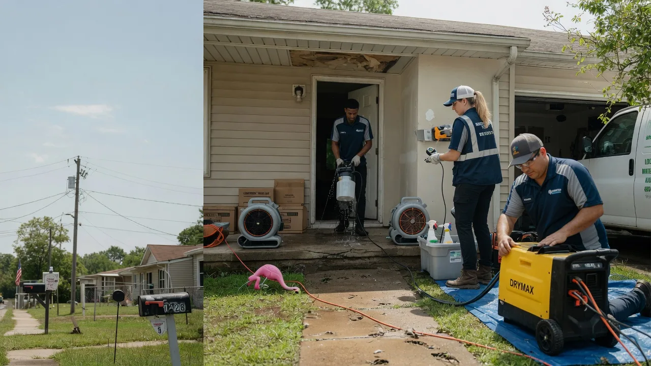 Storm Damage Water Removal in Blacksburg, VA near me